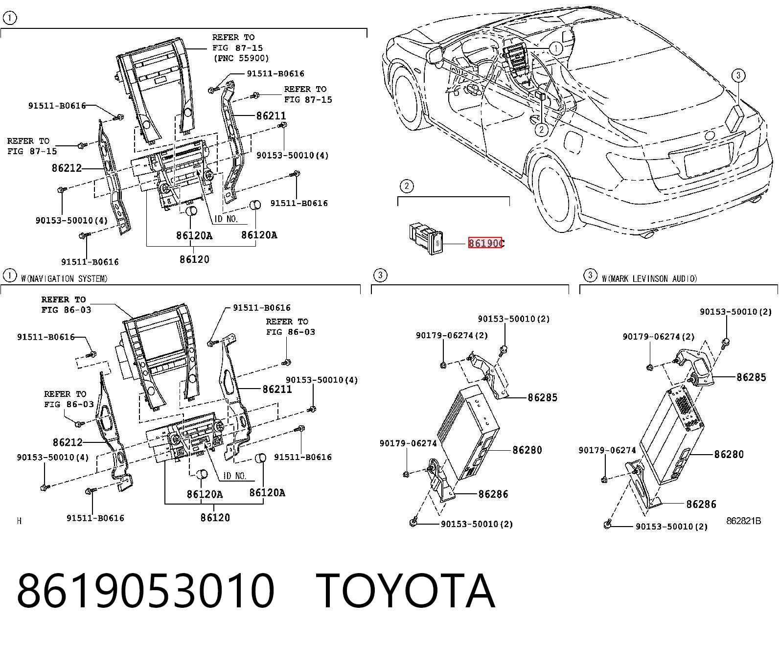 8619053010 Toyota 