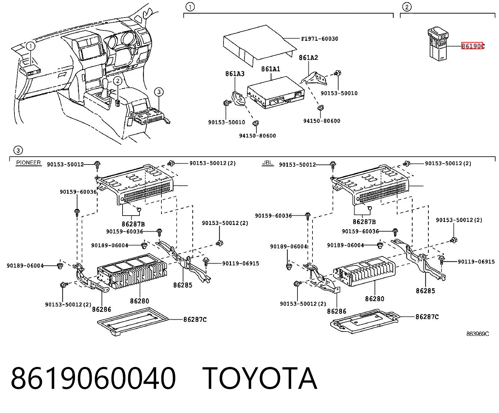 8619060040 Toyota 