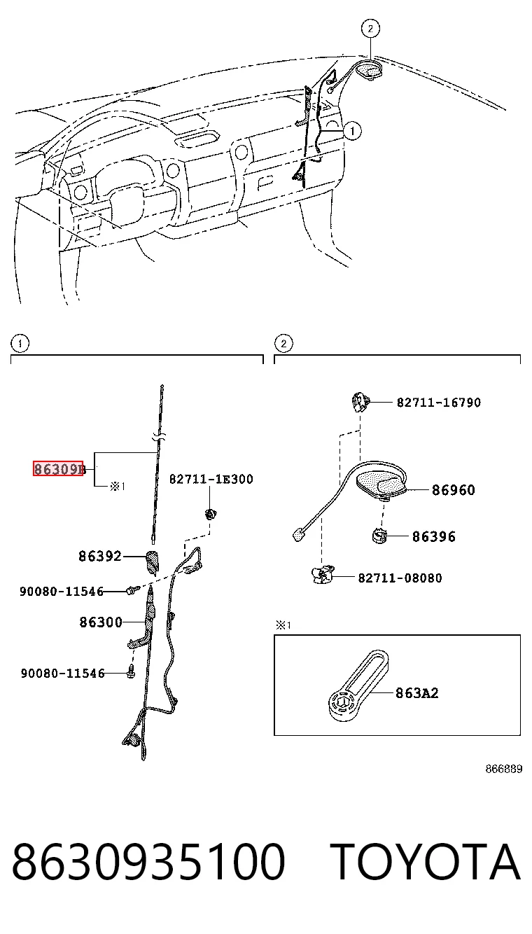8630935100 Toyota