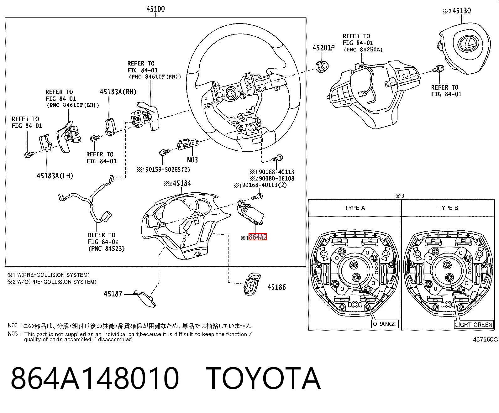 864A148010 Toyota 