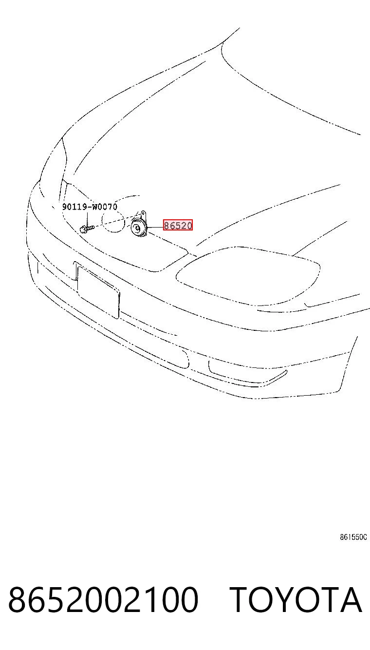 8652002100 Toyota