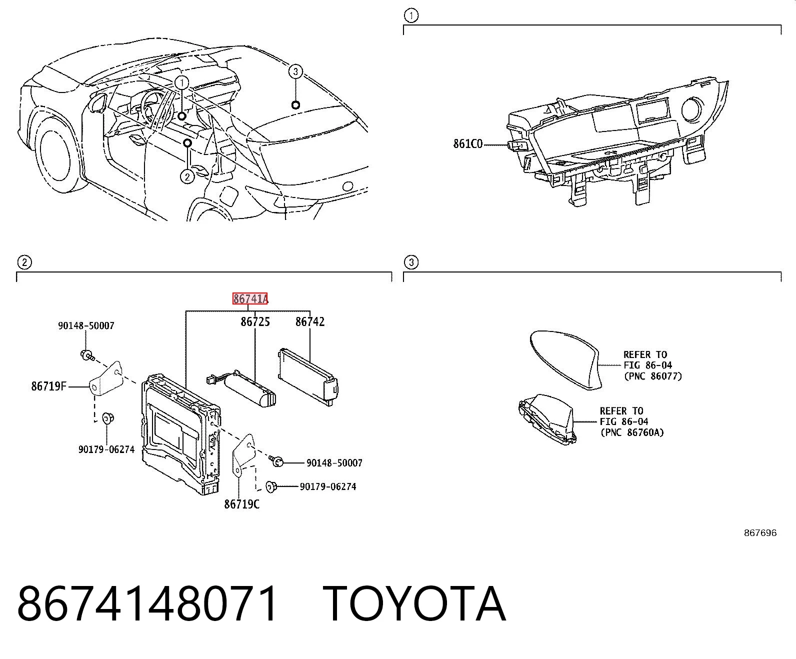 8674148071 Toyota 