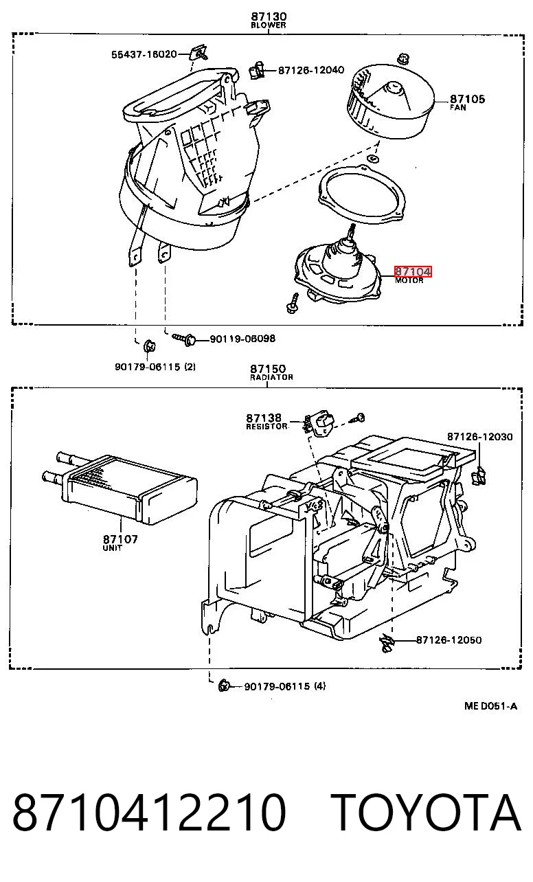 Моторчик пічки General Motors 94841680