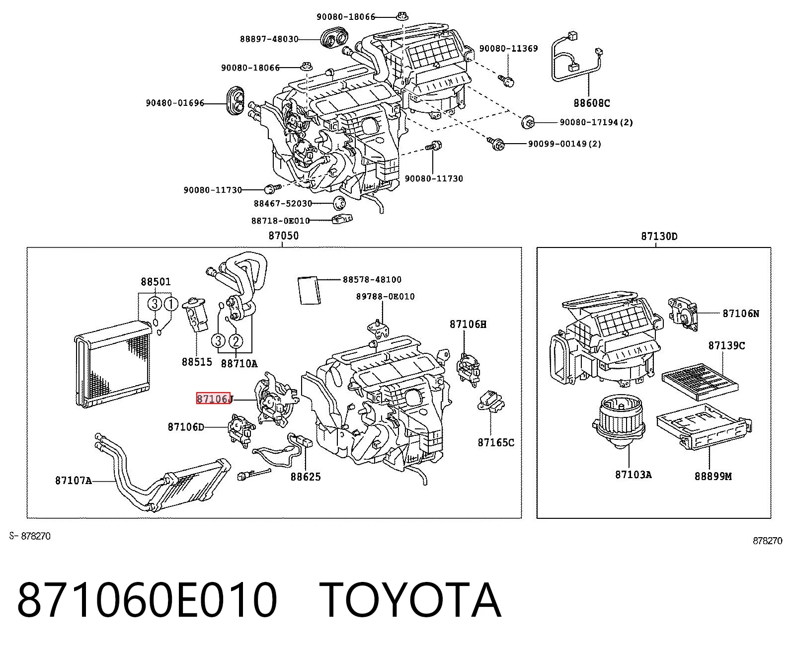 871060E010 Toyota 
