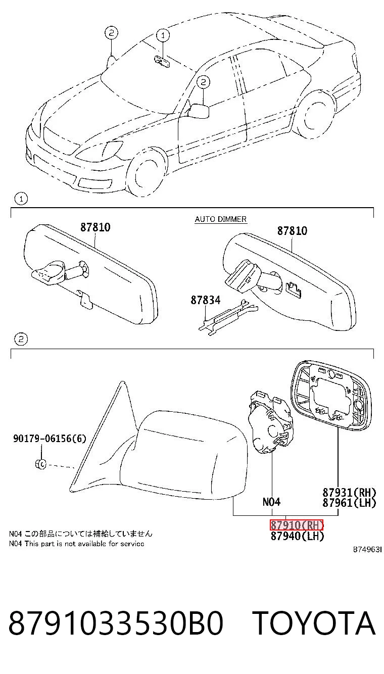 8791033530B0 Toyota
