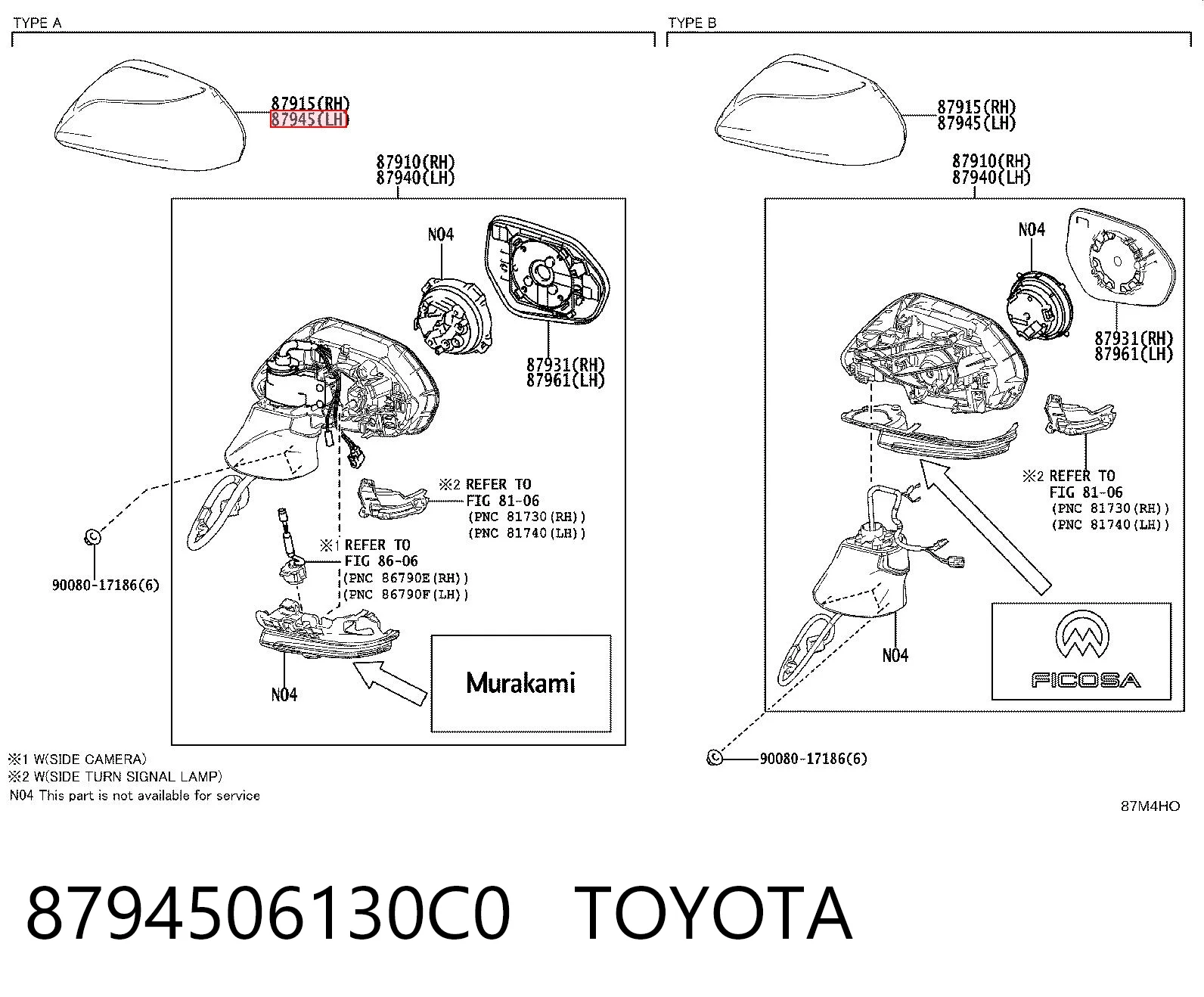 8794506130C0 Toyota 