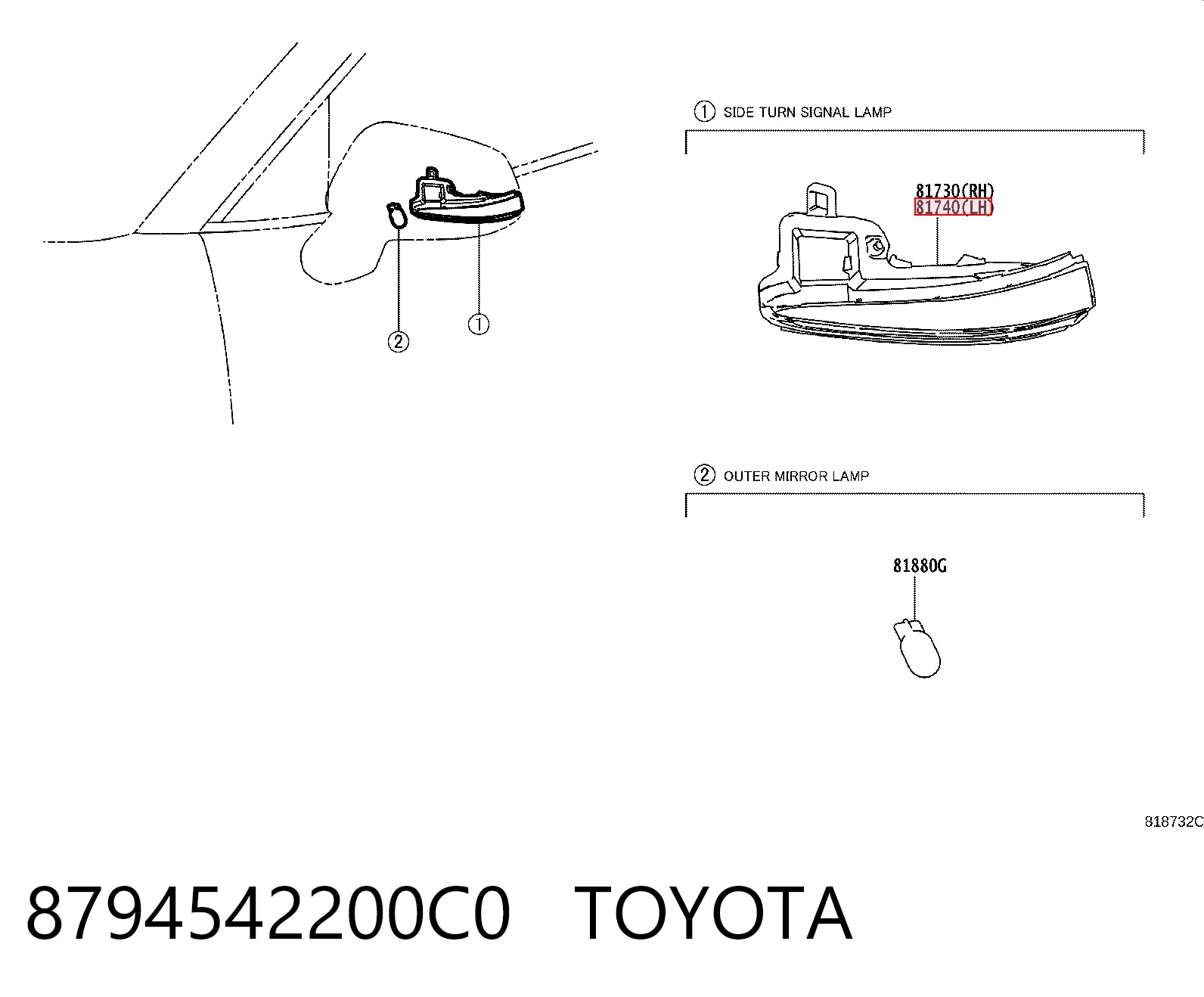 8794542200C0 Toyota 