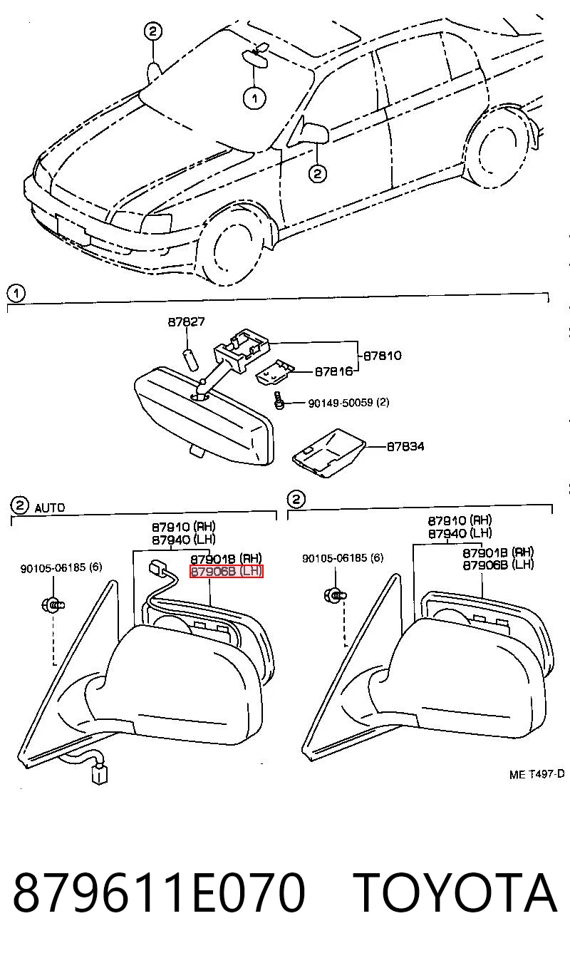879611E070 Toyota