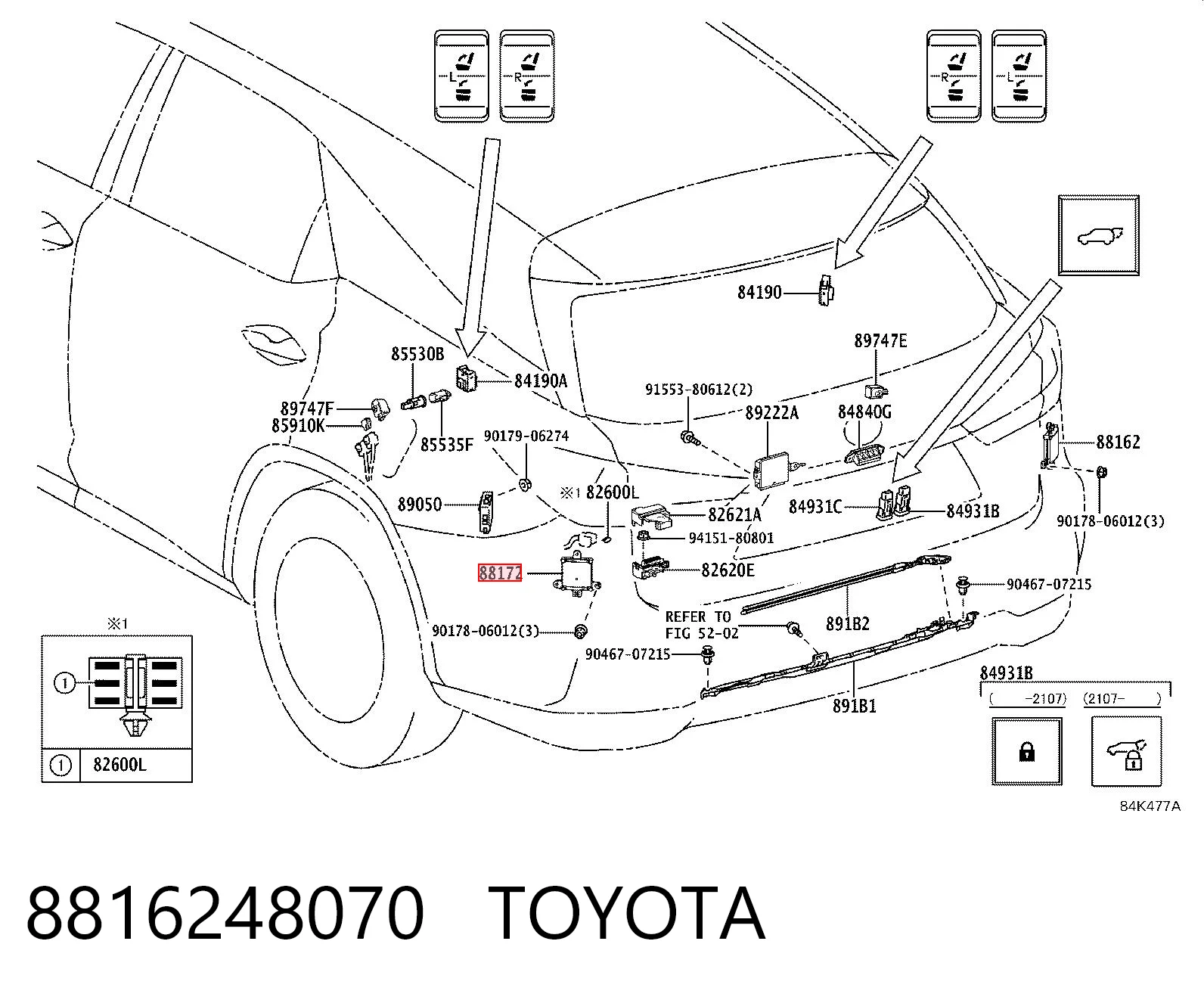 8816248070 Toyota