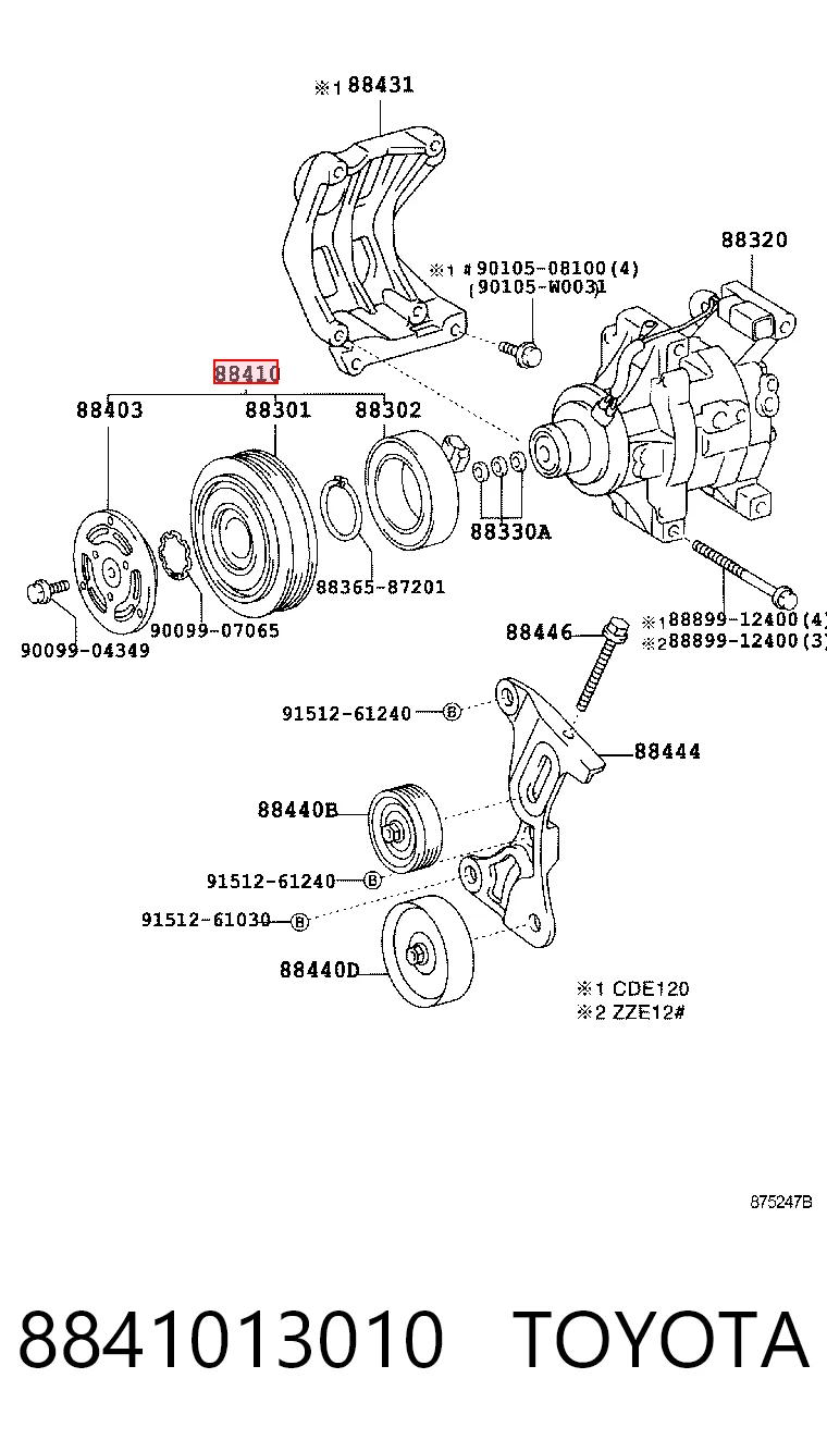 Компресор кондиціонера 8114KS3 Polcar