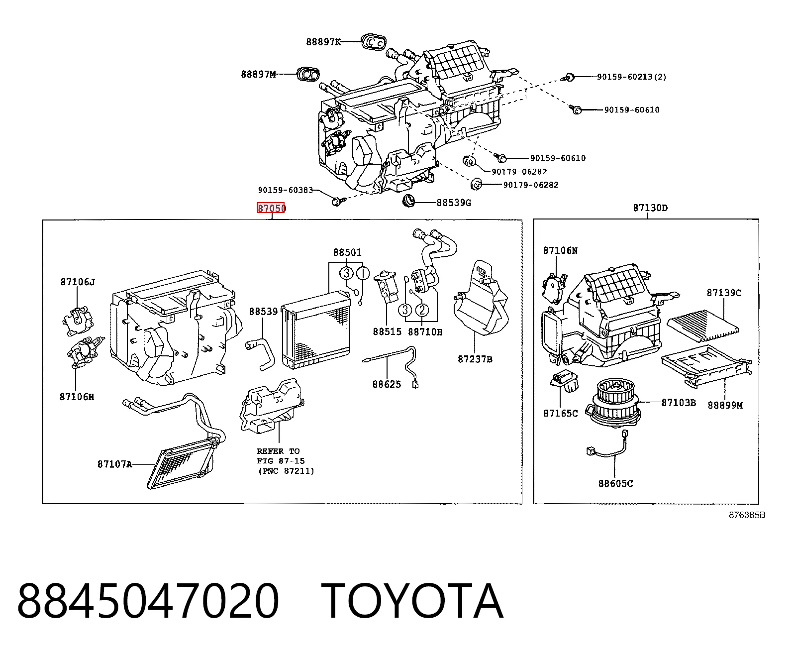 Купити Радіатор кондиціонера Toyota Prius  NHW20