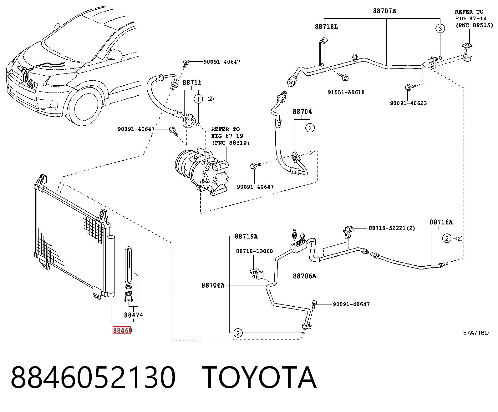 Радіатор кондиціонера 8105K81X Polcar