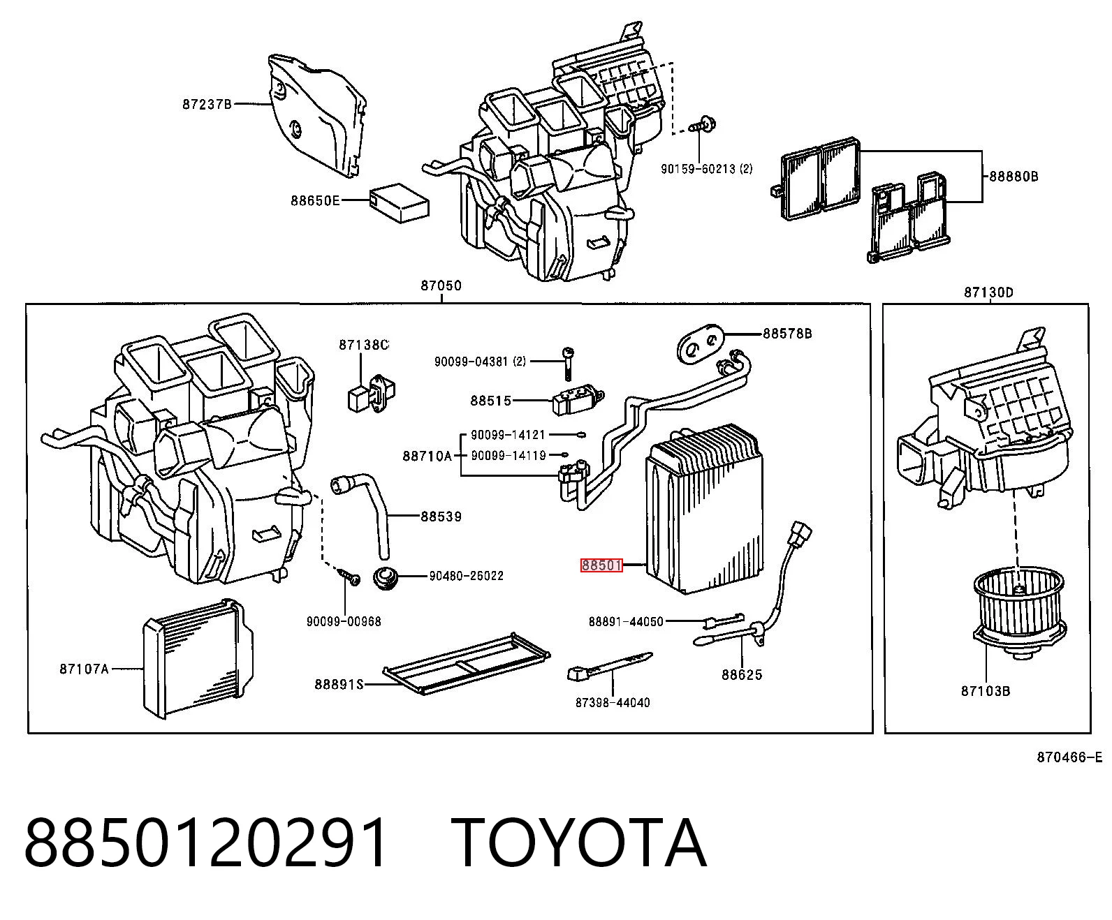 8850120291 Toyota