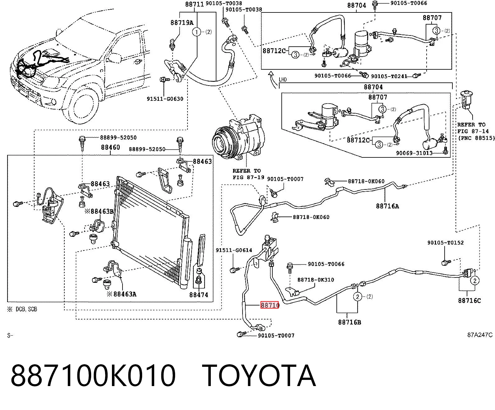 887100K010 Toyota 