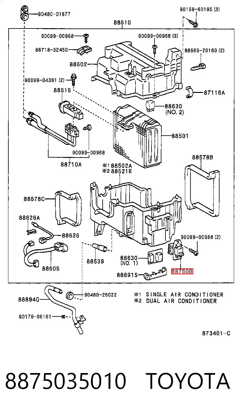 8875035010 Toyota