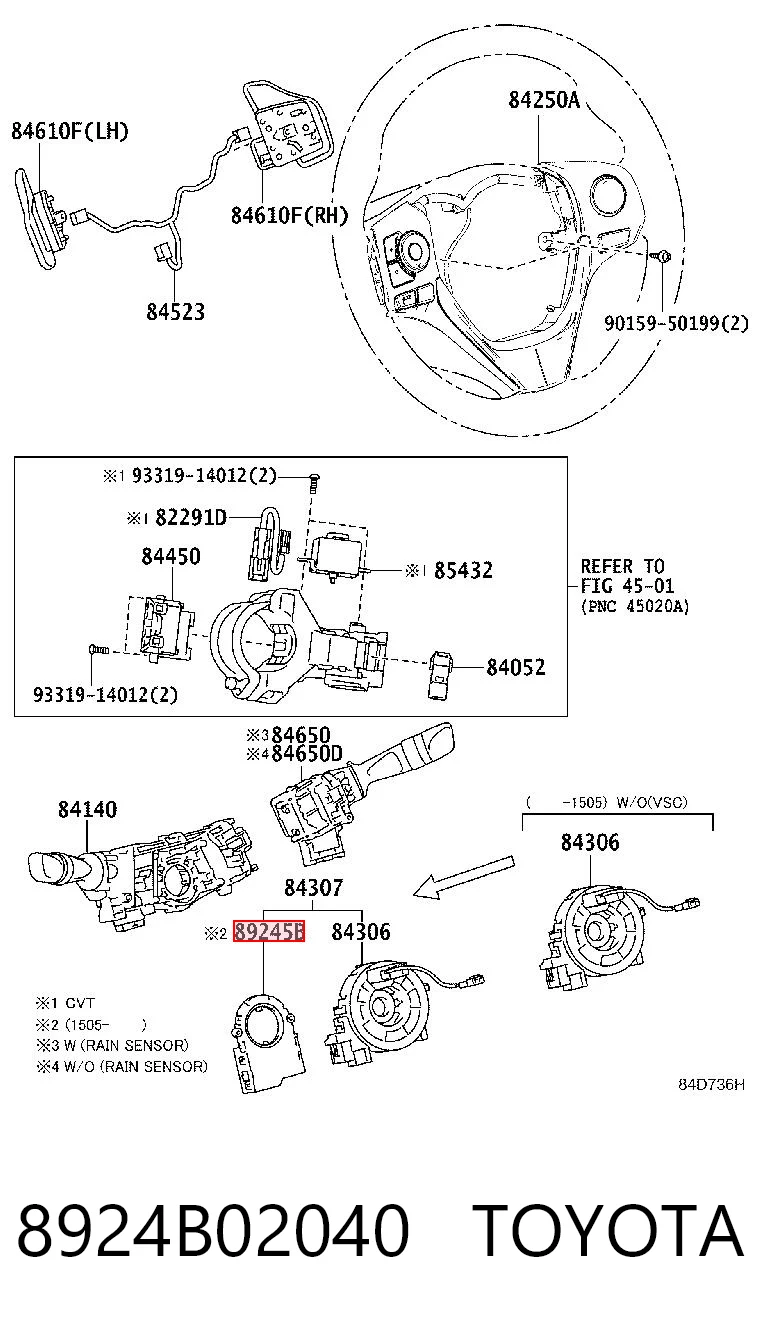 8924B02040 Toyota