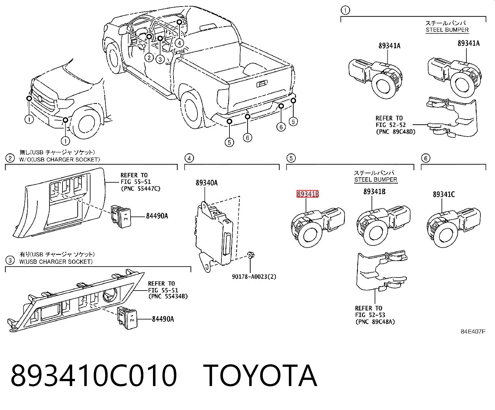 893410C010 Toyota 