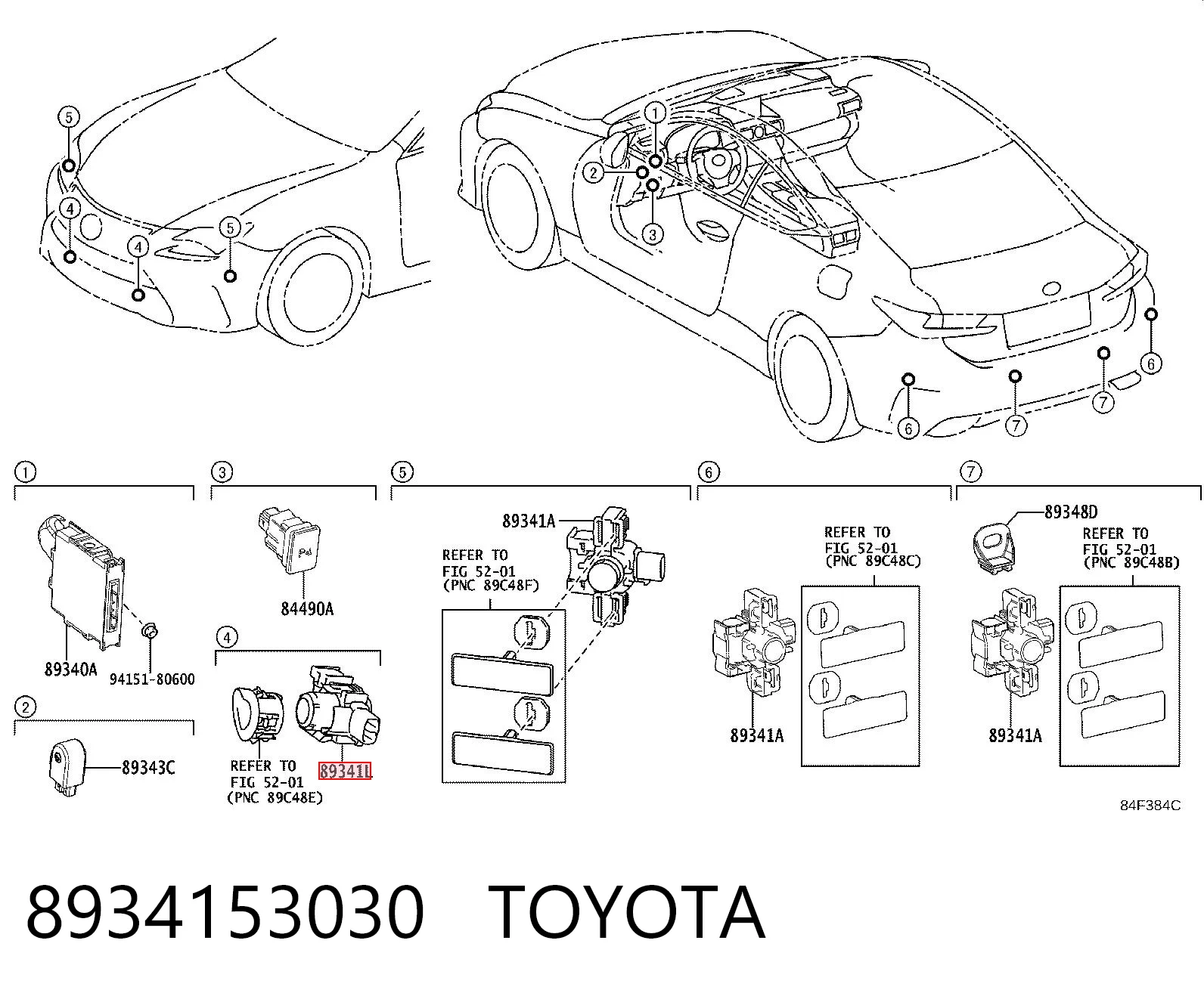 8934153030 Toyota 