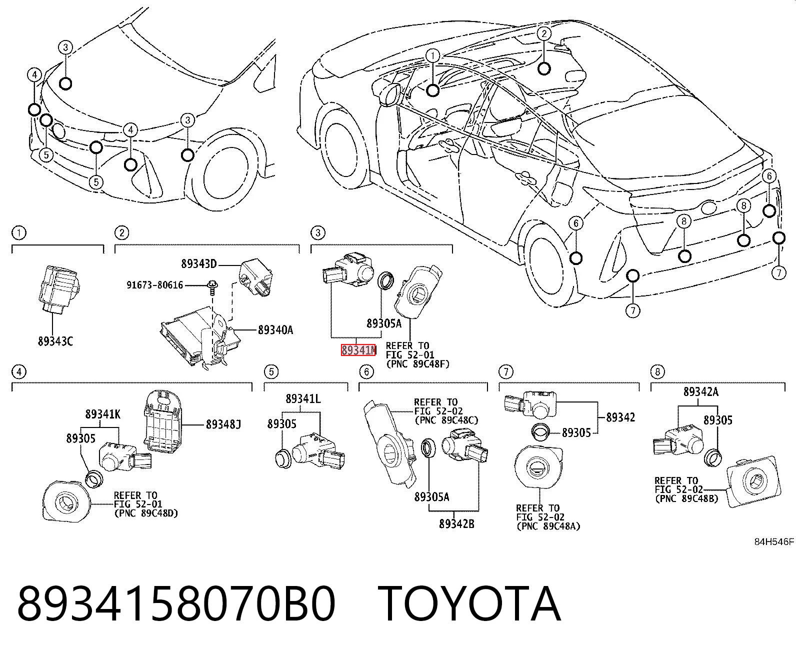 8934158070B0 Toyota 