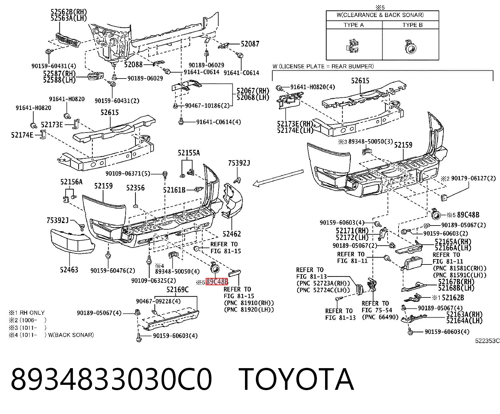 8934833030C0 Toyota 