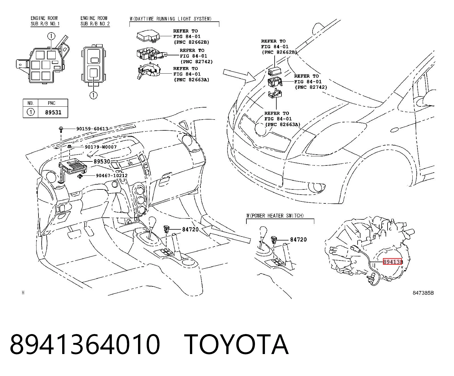 8941364010 Toyota