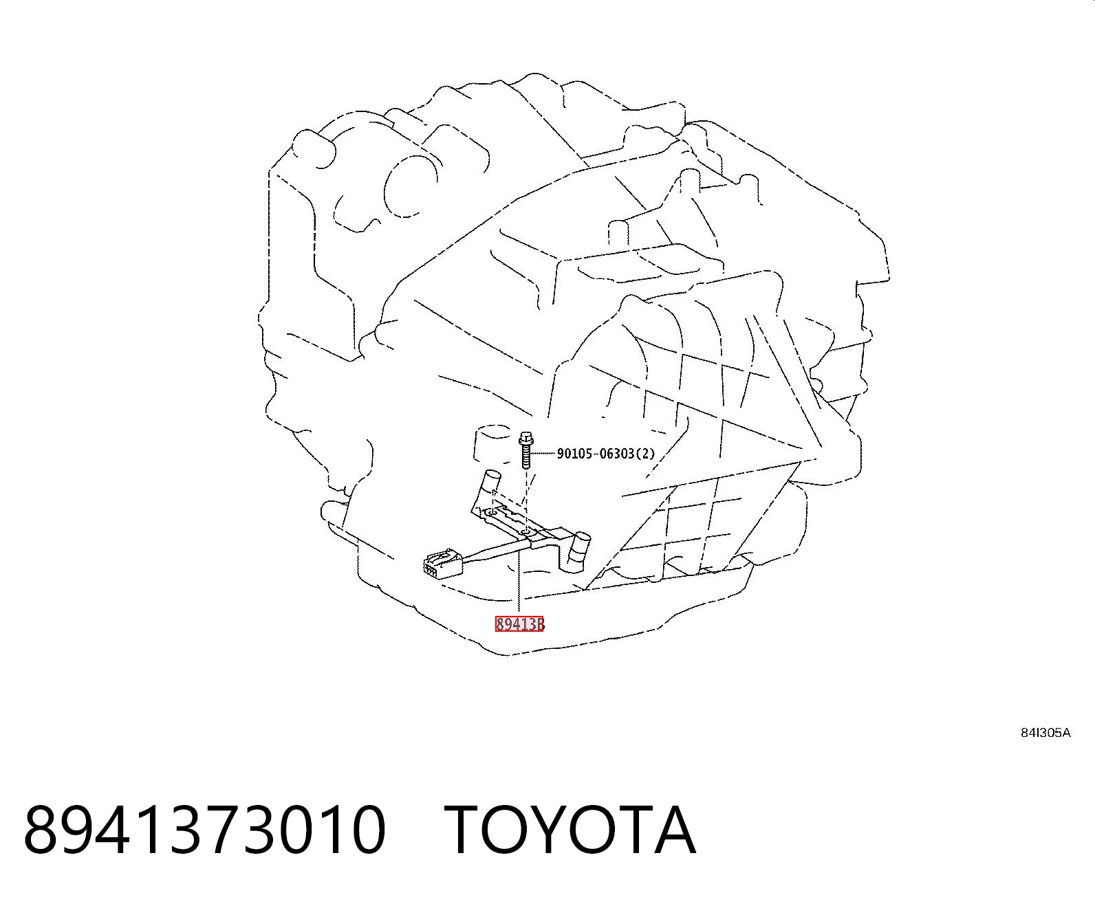 8941373010 Toyota Датчик швидкості спідометра