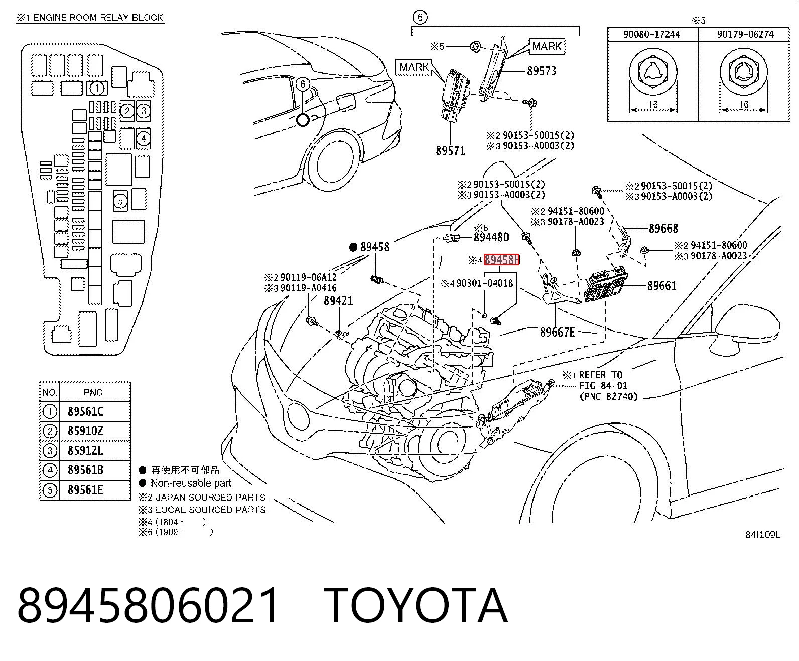 8945806021 Toyota 