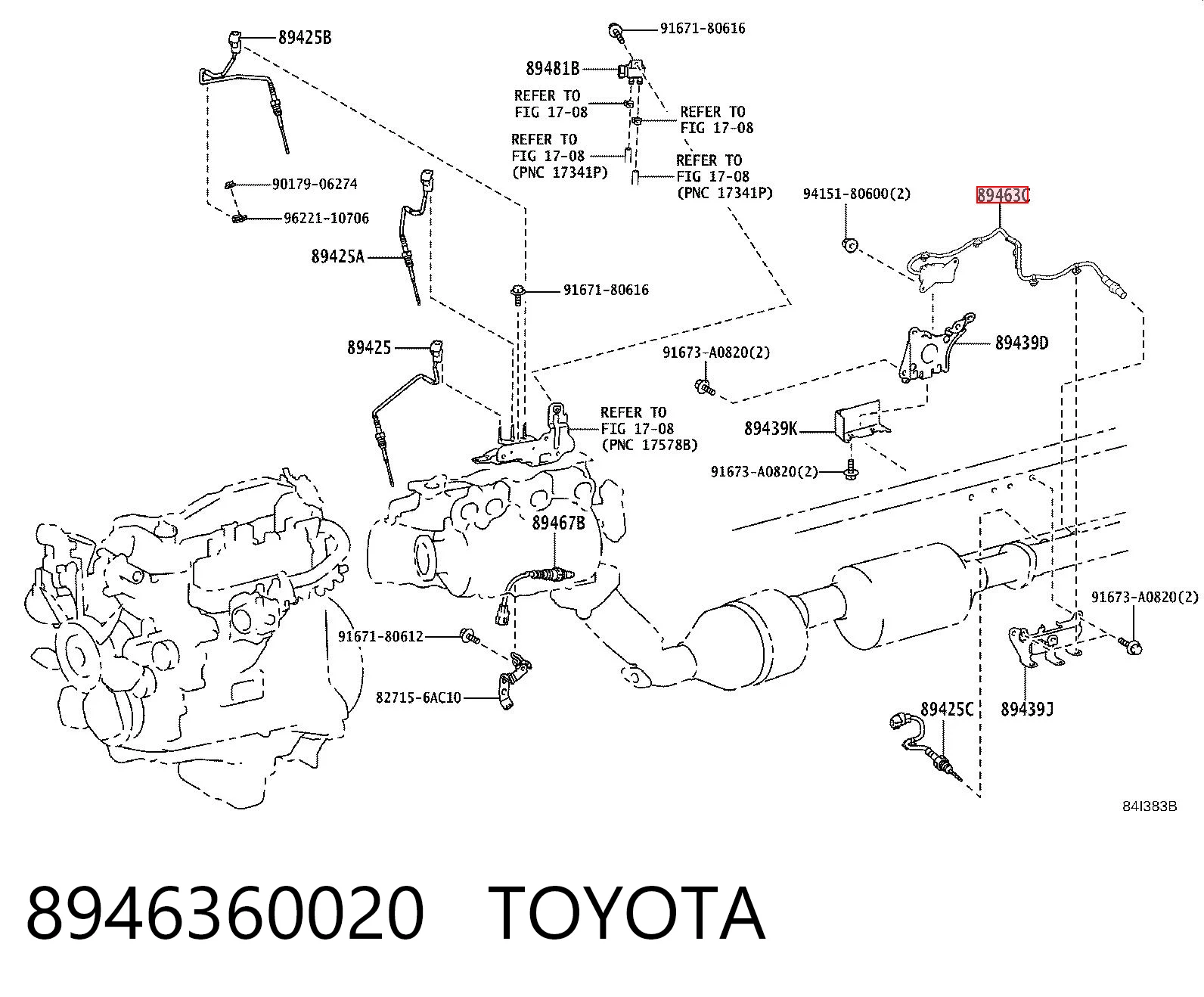 8946360020 Toyota 