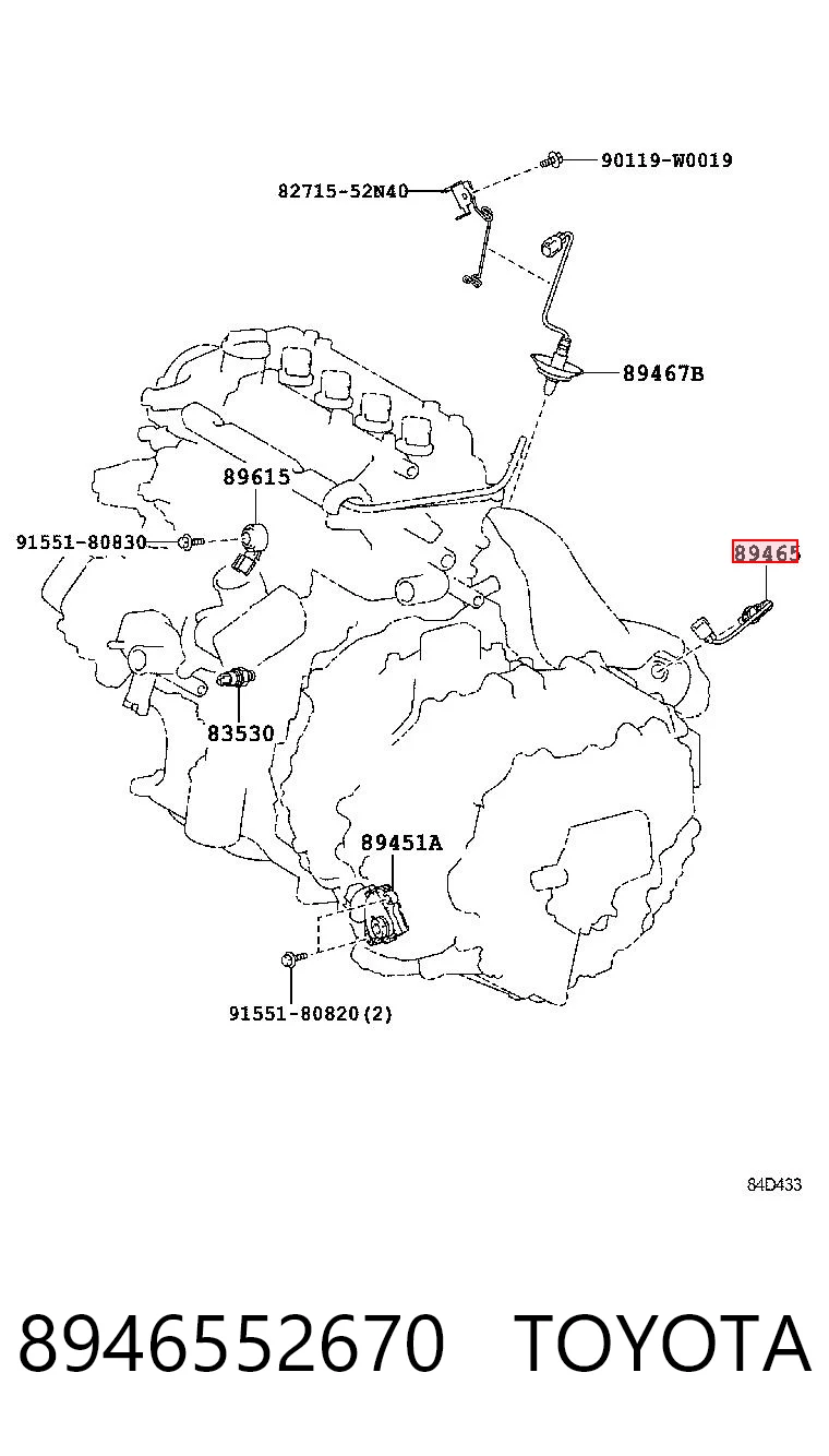 8946552670 Toyota 