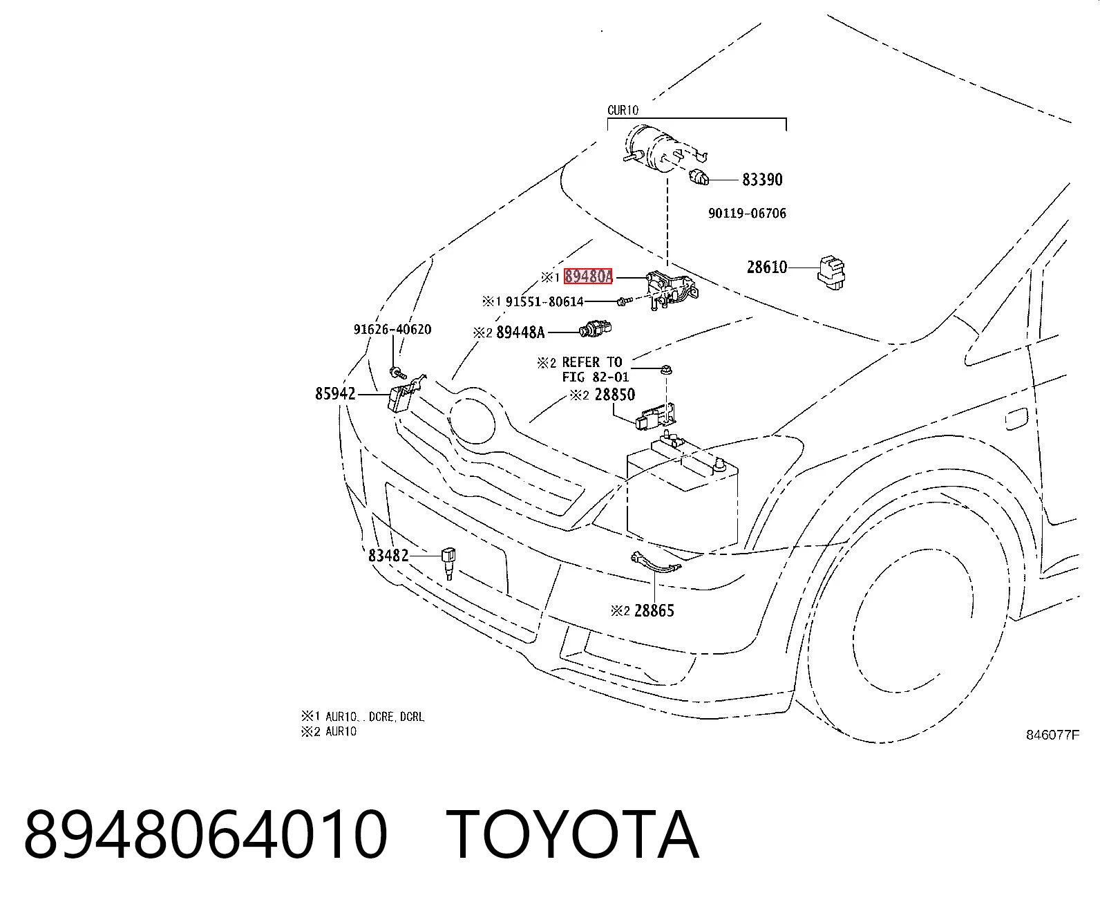 8948064010 Toyota 