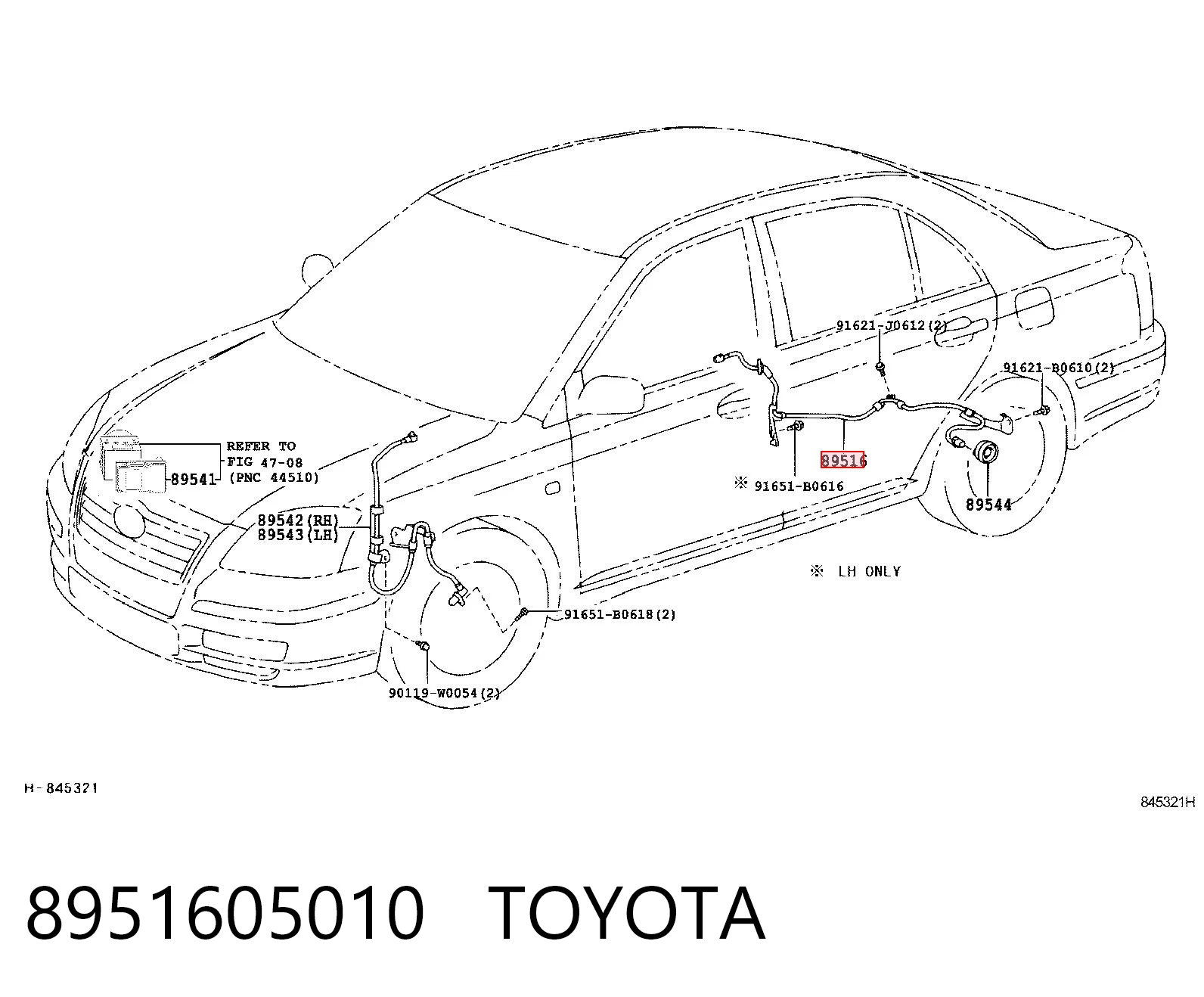 8951605010 Toyota 