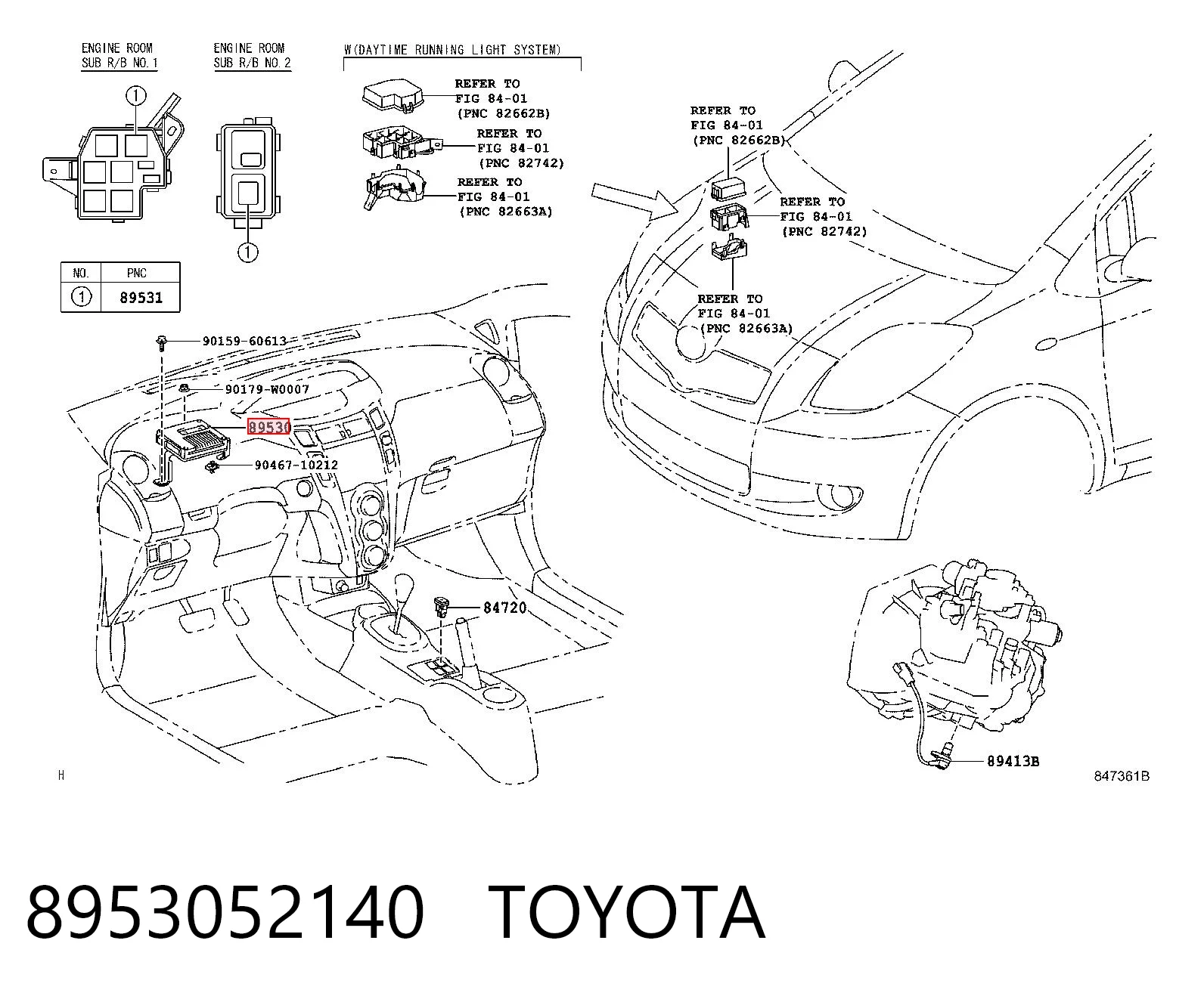 8953052140 Toyota