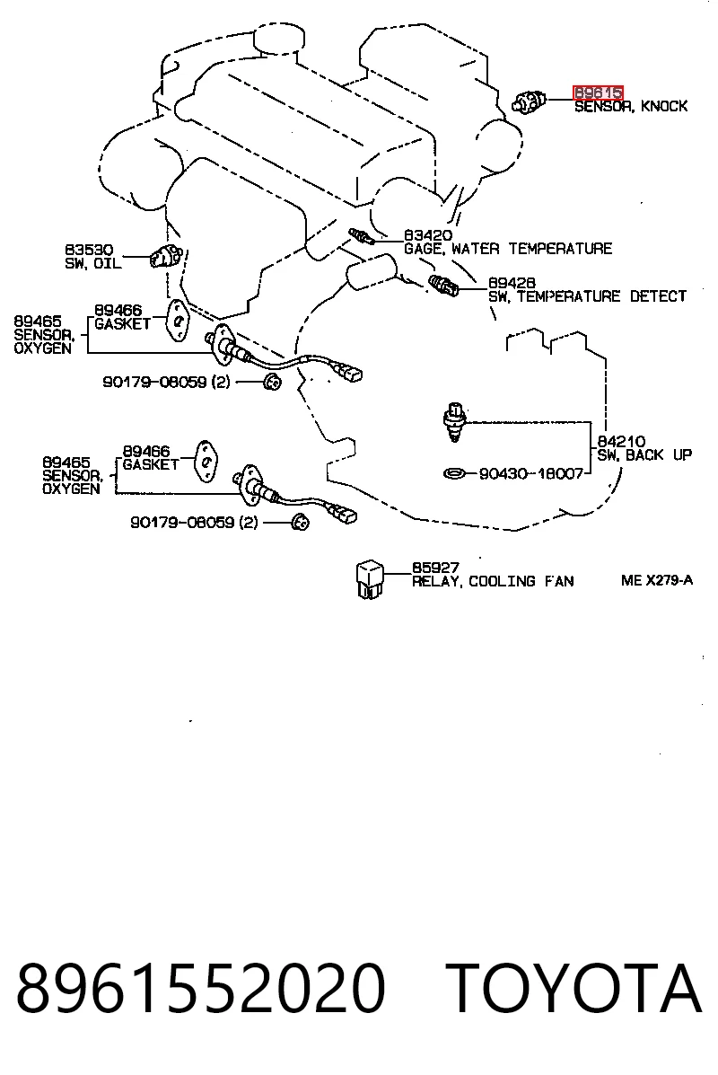 Датчик детонації NRT1235 Niles
