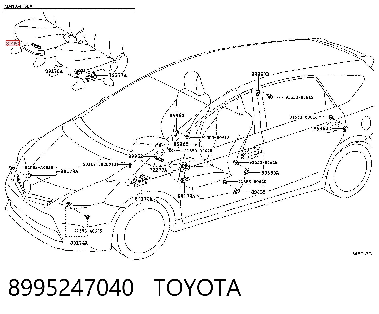 8995247040 Toyota 