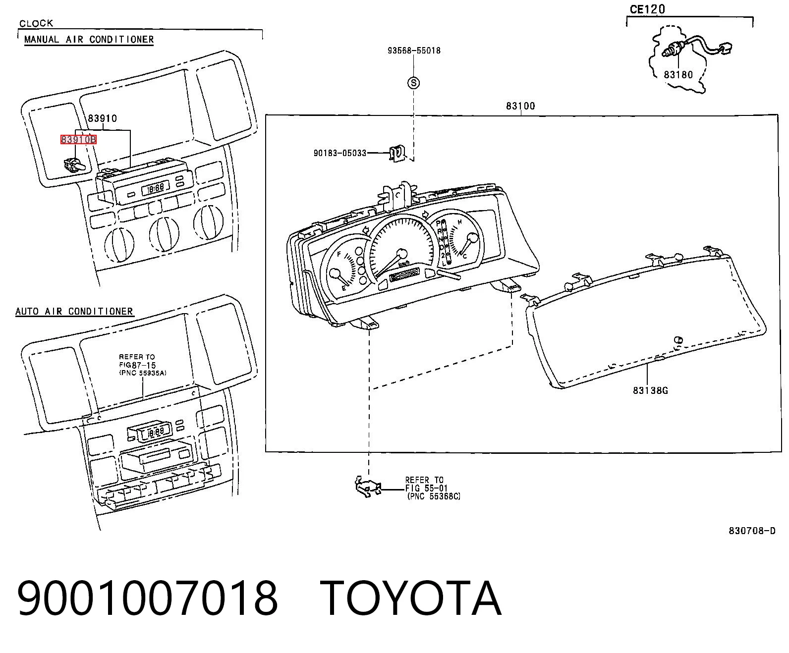 9001007018 Toyota 