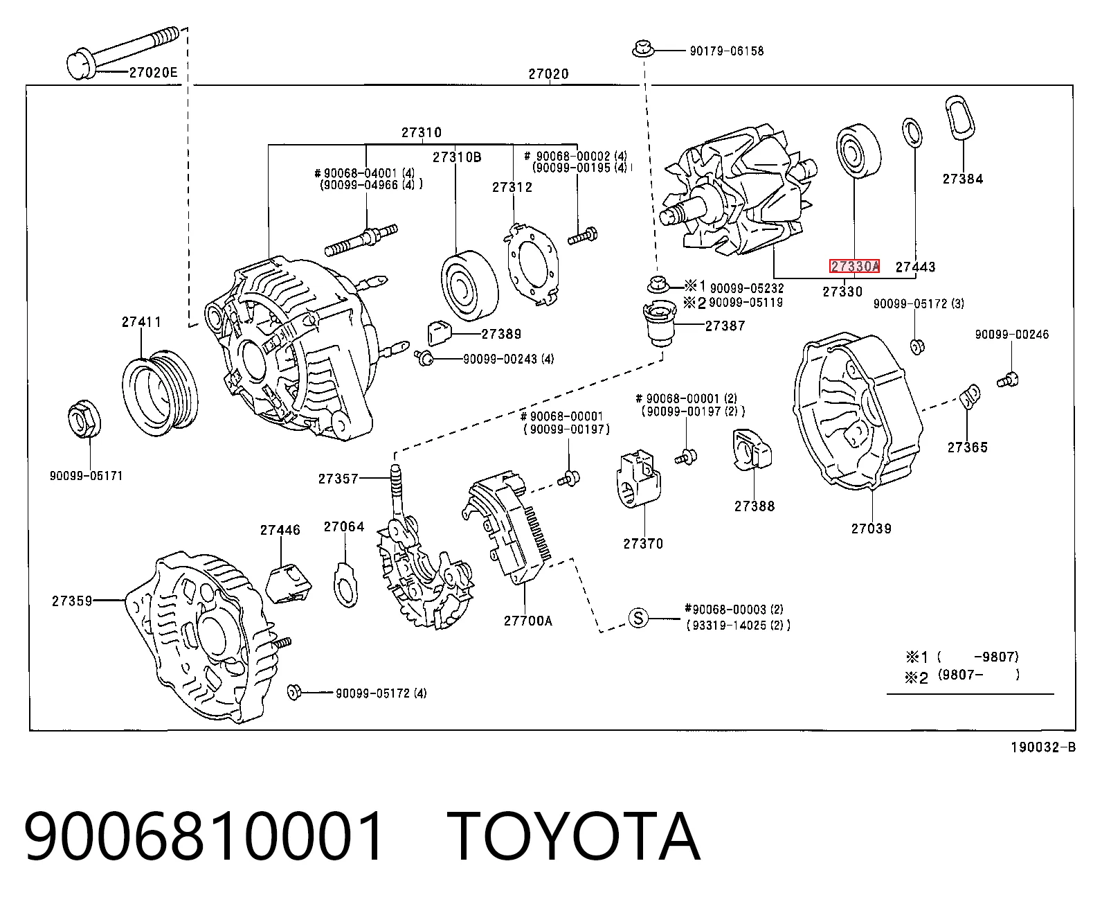 ABE9016NSK AS/Auto Storm Підшипник генератора