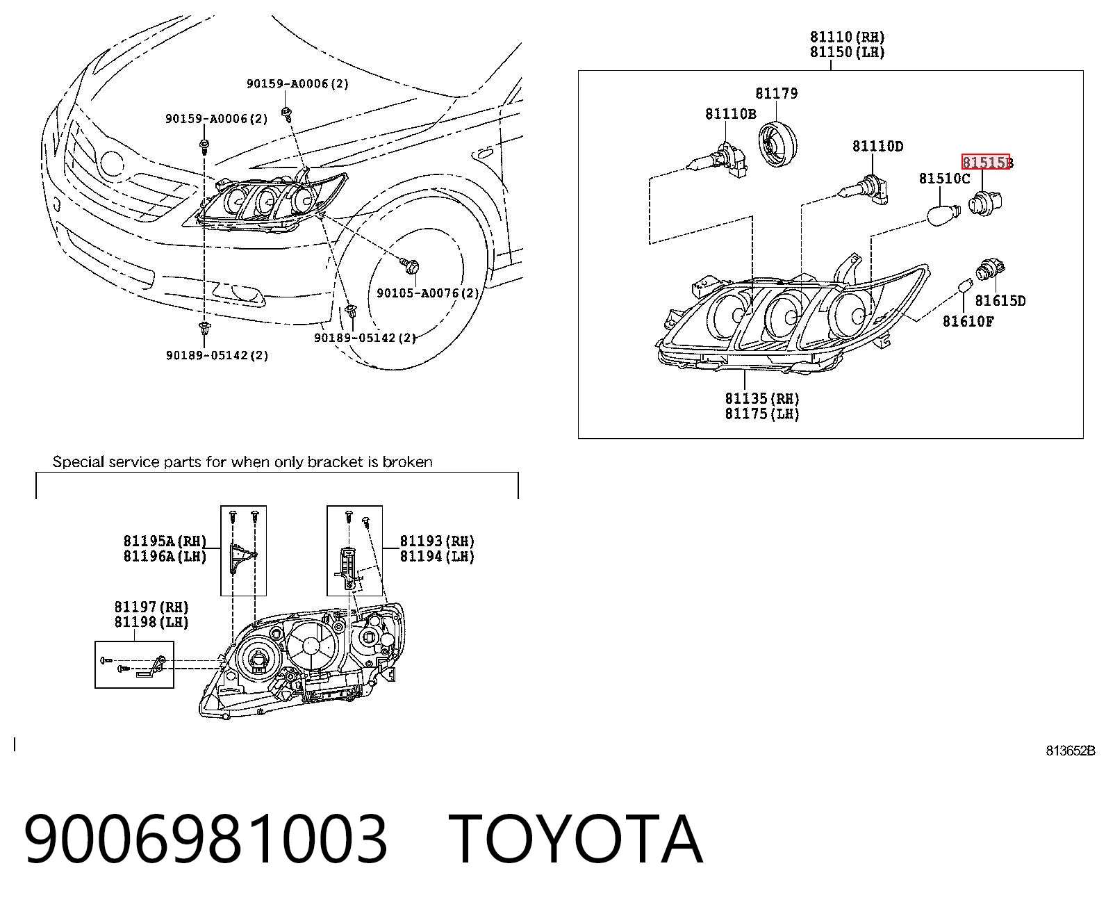 9006981003 Toyota