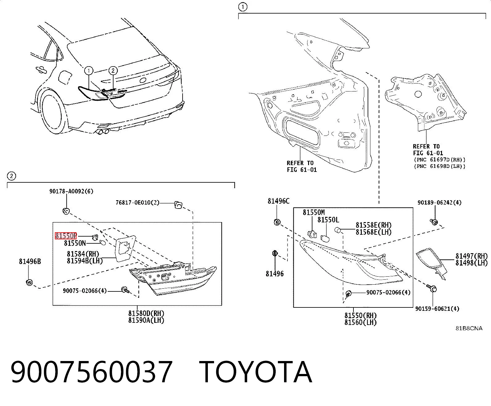 9007560037 Toyota 