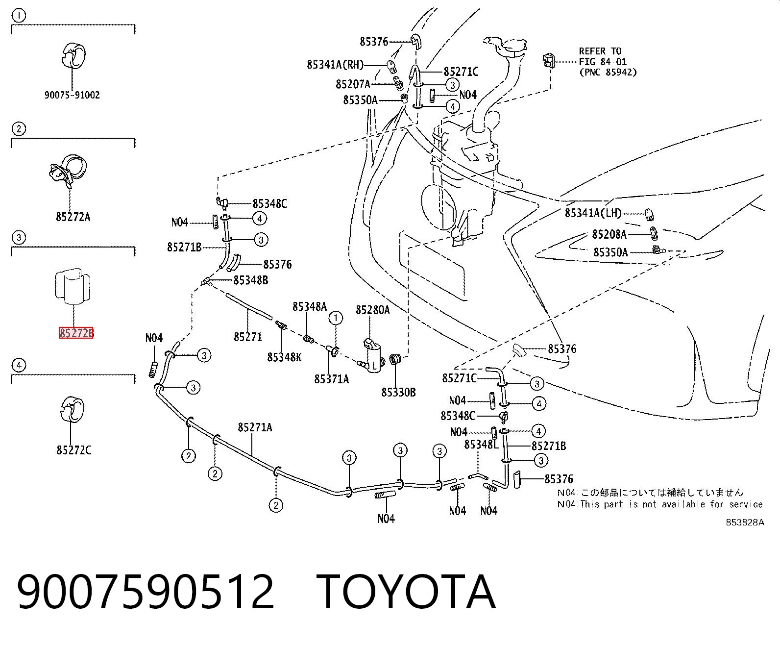 9007590512 Toyota