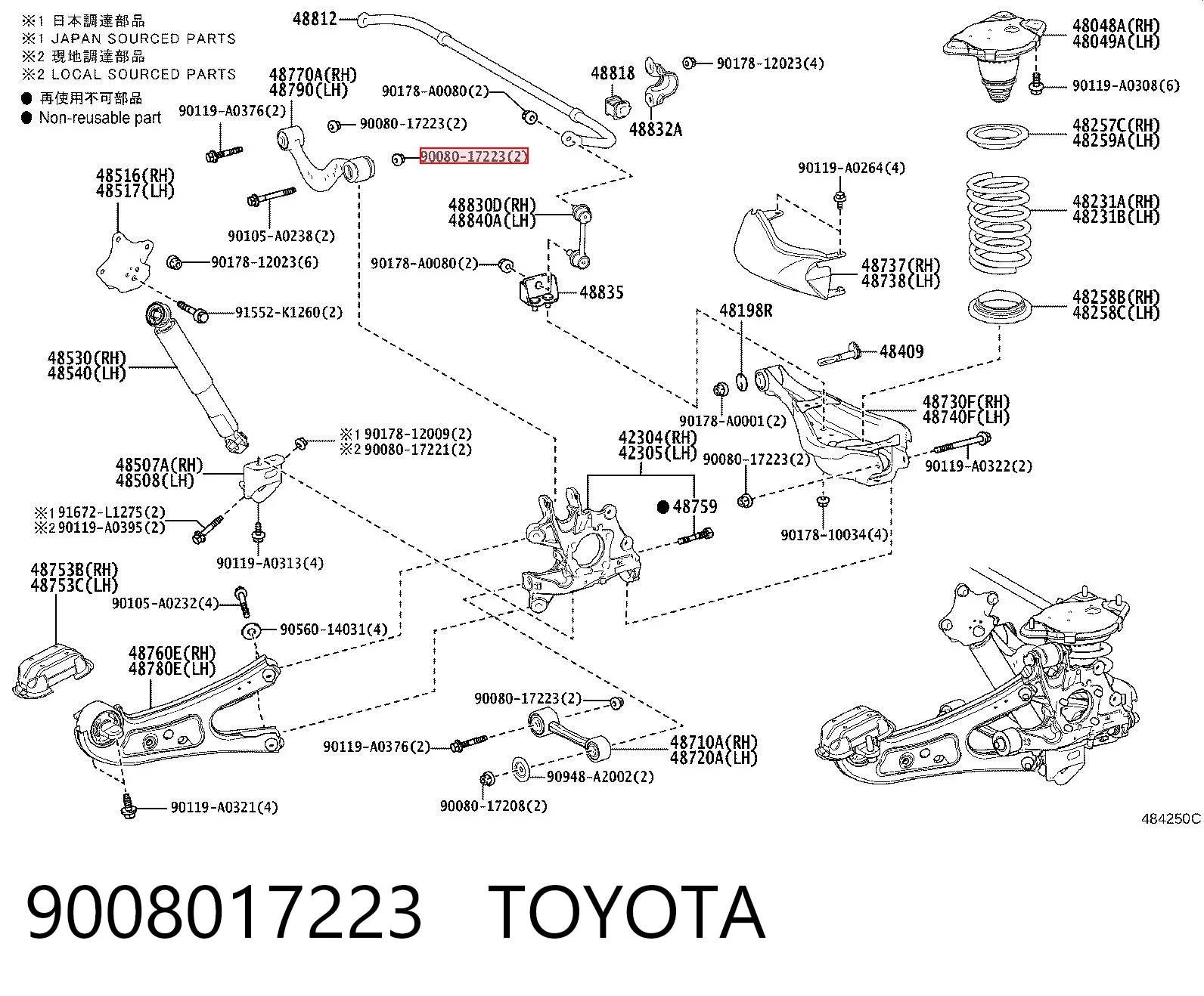 9008017223 Toyota