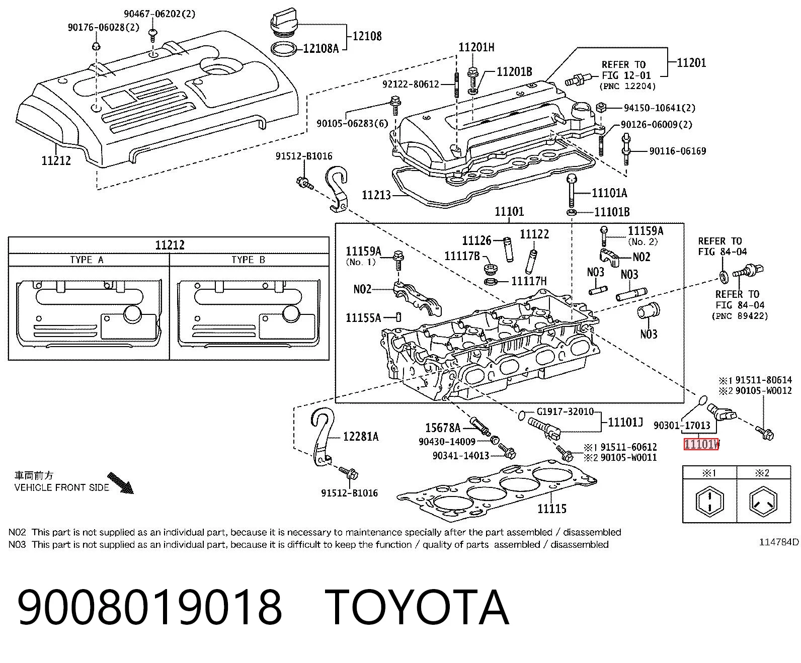 9008019018 Toyota Датчик розподільного вала