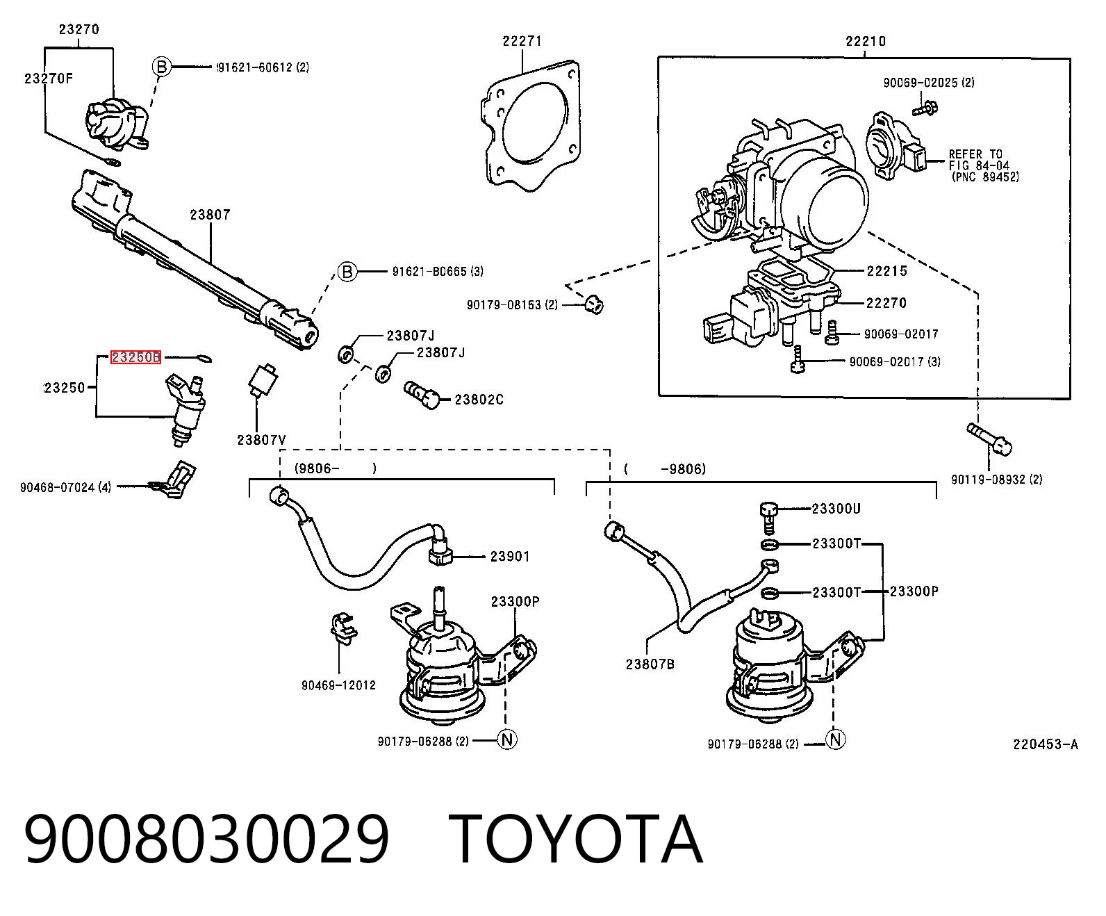  Кільце форсунки Toyota Camry 2