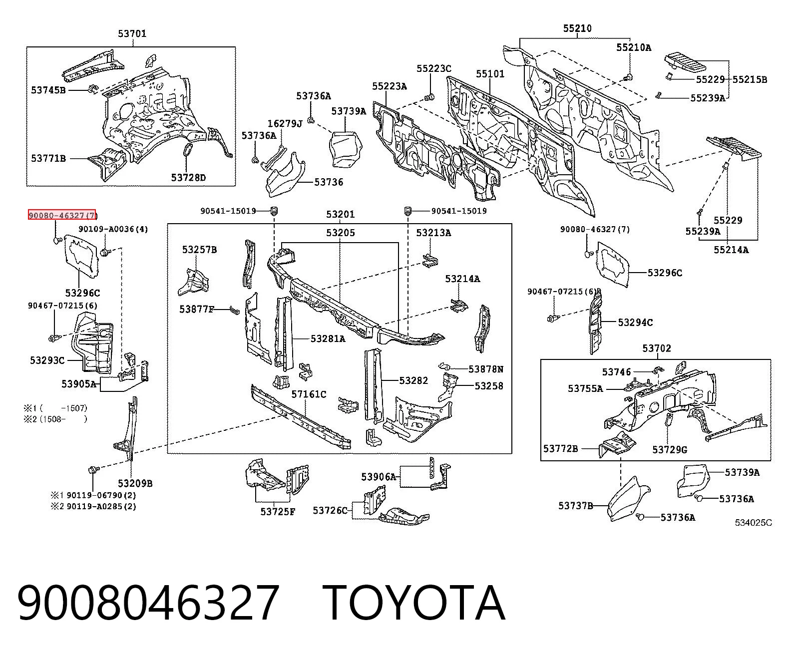 9008046327 Toyota 