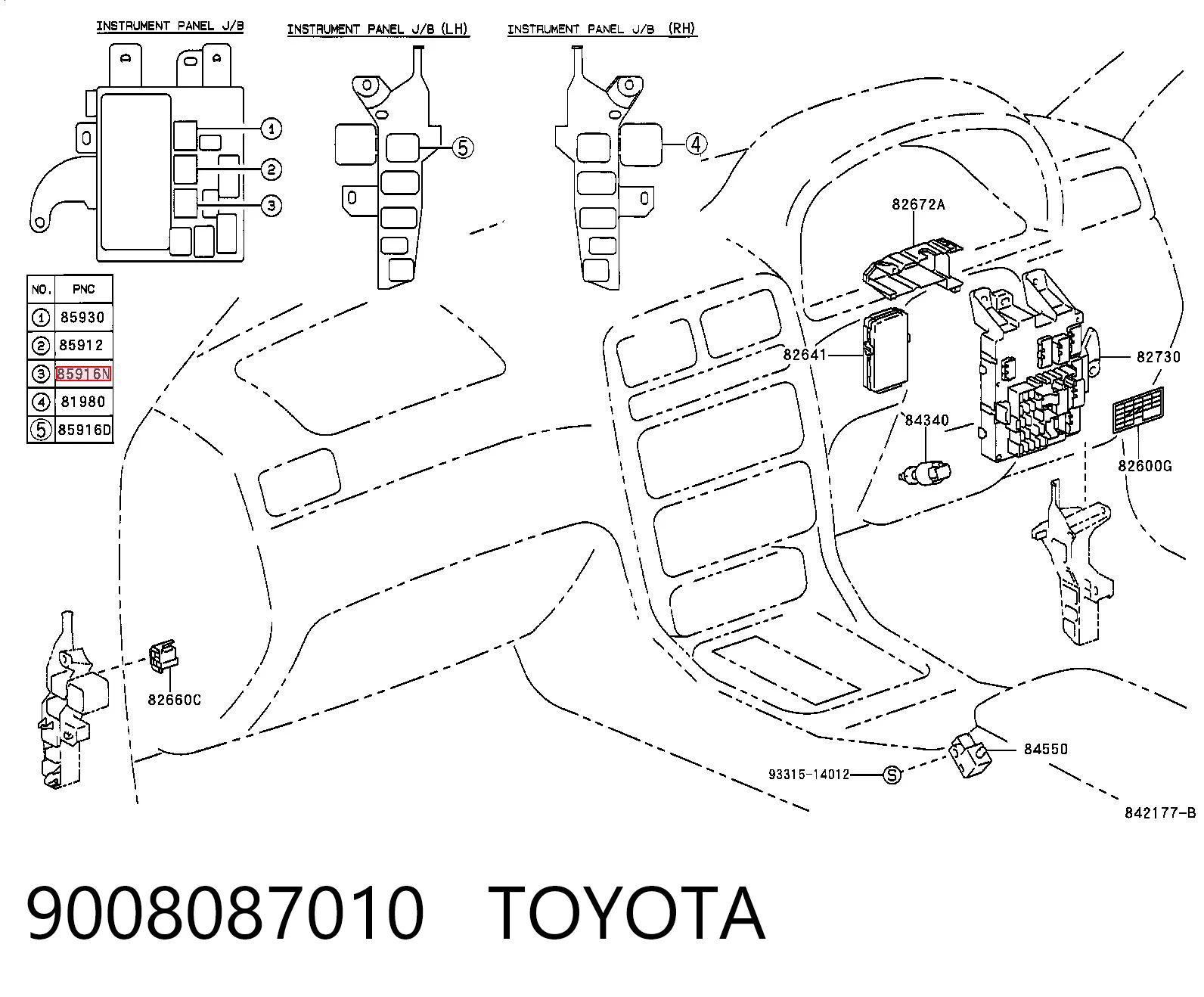 9008087010 Toyota 