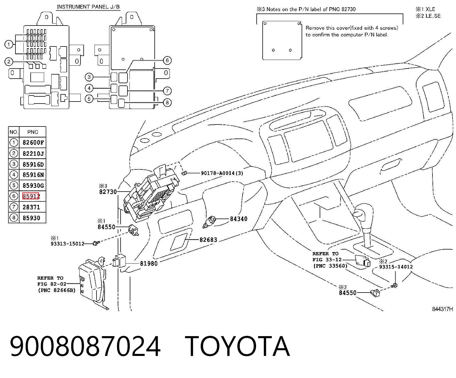 9008087024 Toyota 