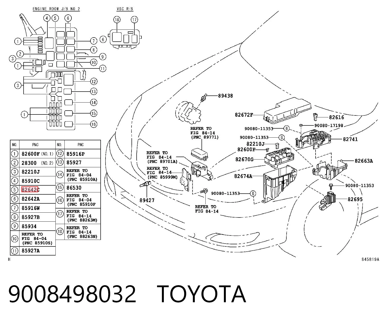 9008498032 Toyota 