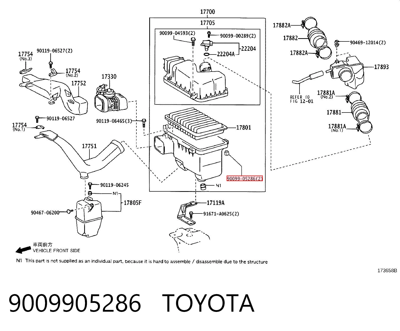 9009905286 Toyota 