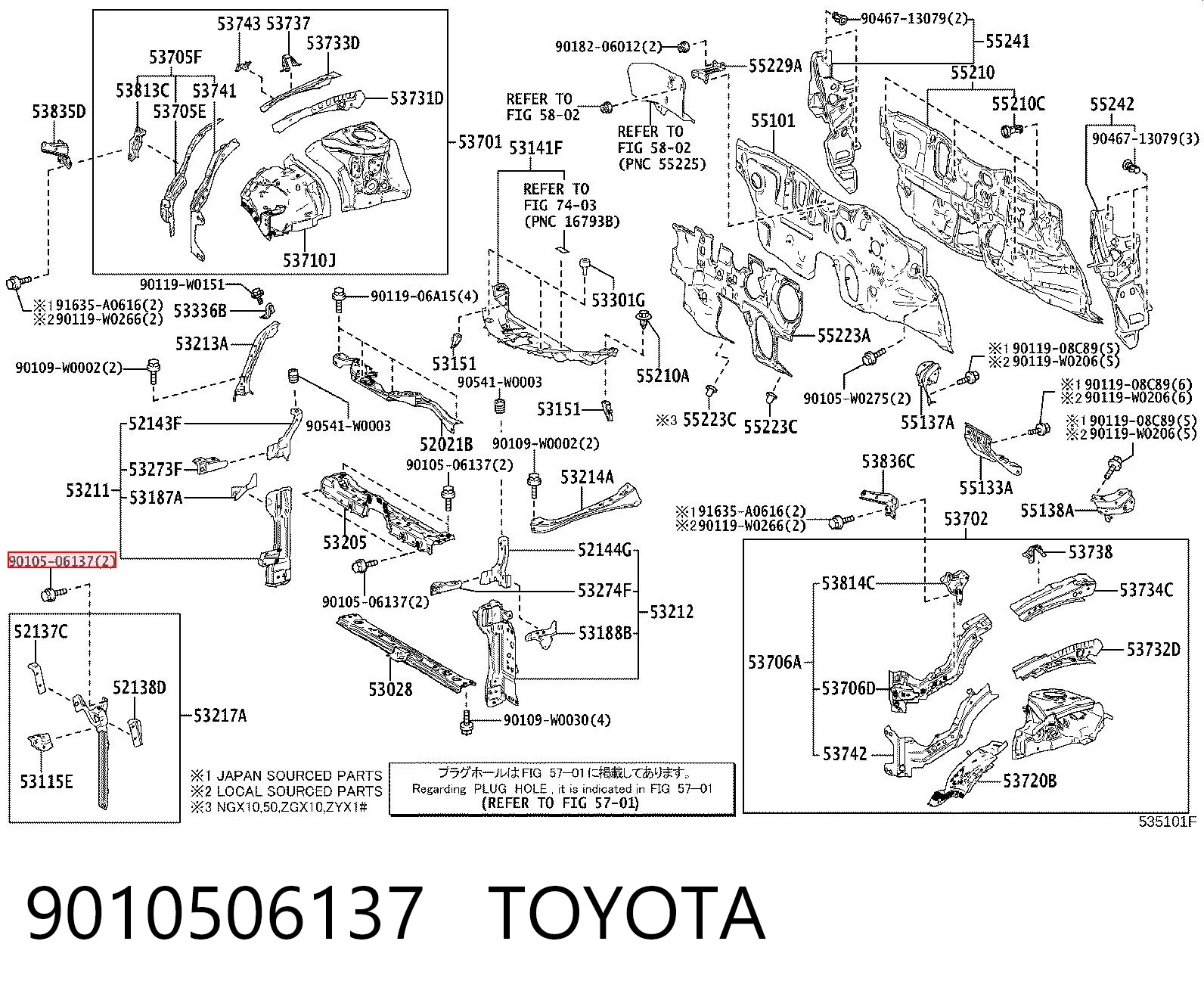 9010506137 Toyota 