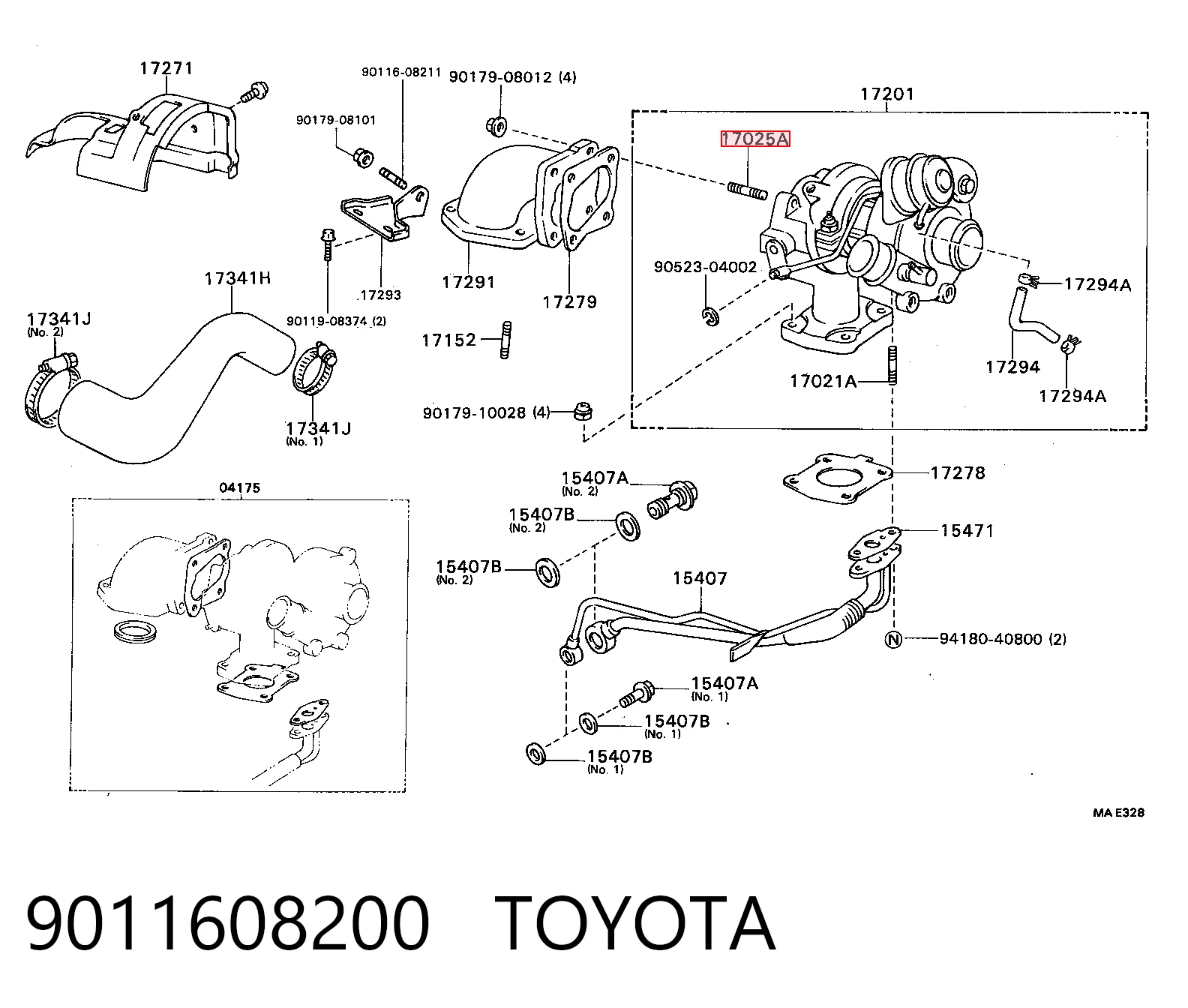 Шпилька випускного колектора Ford 2487291 ціна, від 2.42 USD