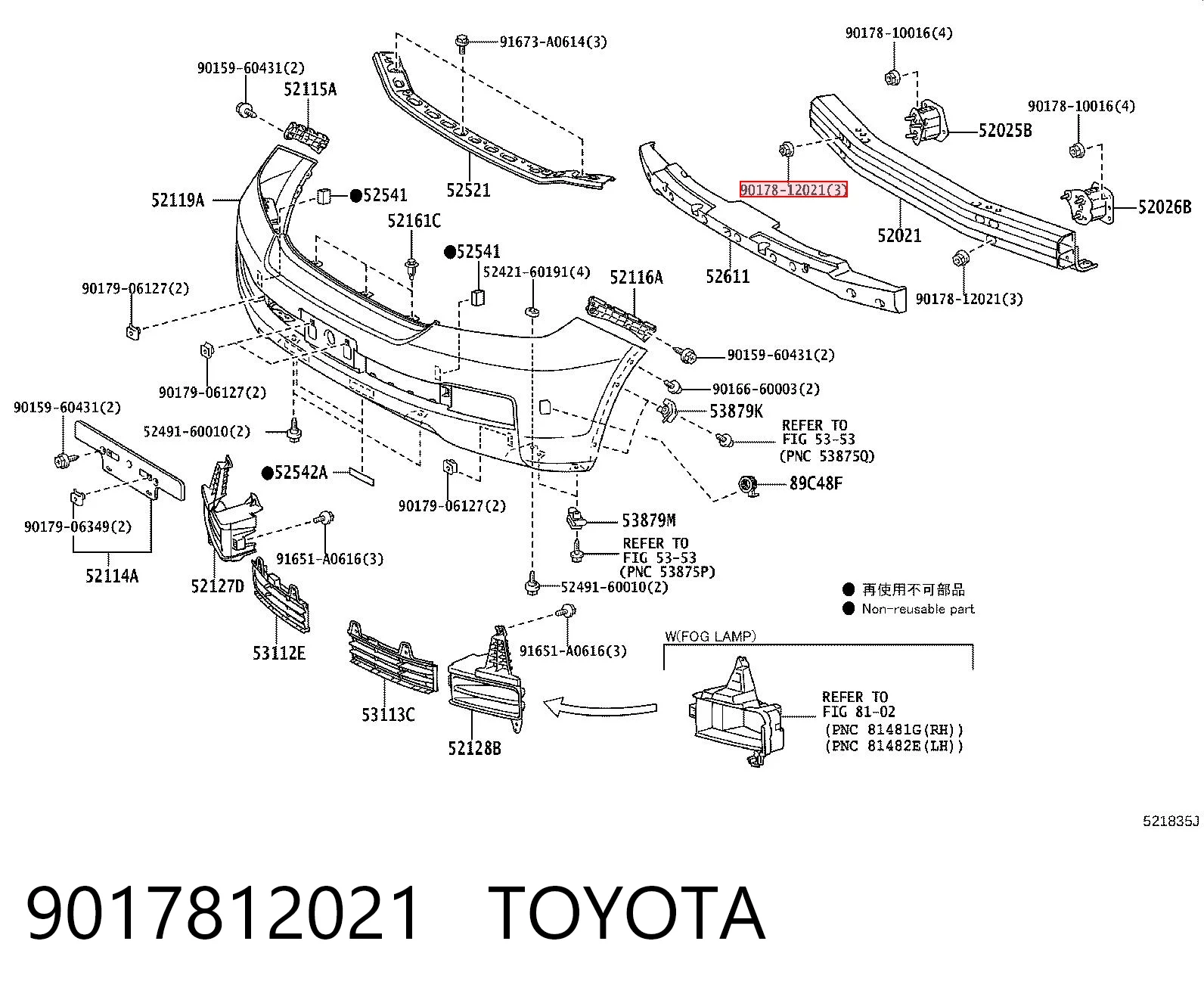 9017812021 Toyota